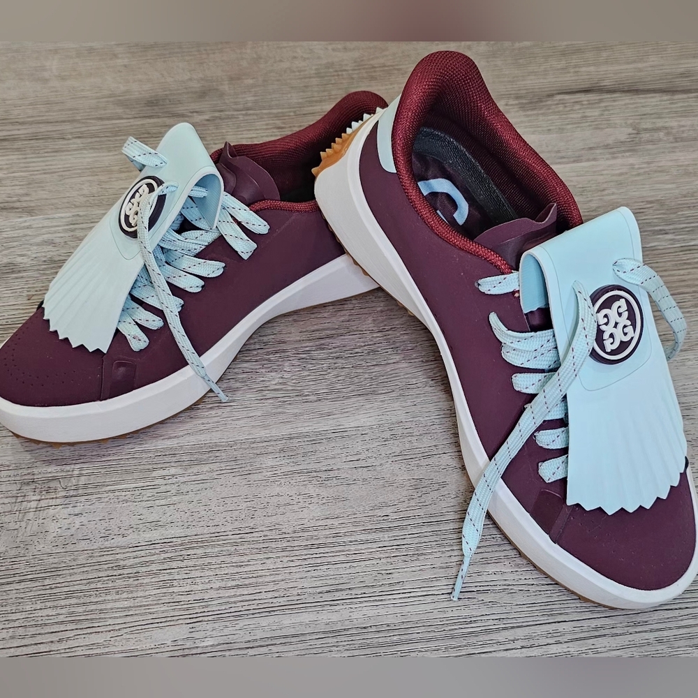 Limited Edition G/Fore 112 Kiltie Fringe Women Golf Shoes. Size 6.5 - Picture 3 of 7